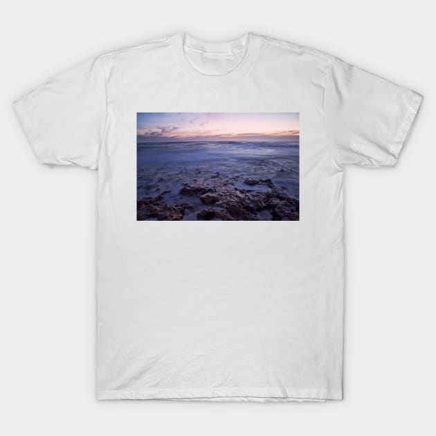 Calm Over the Rocks T-Shirt by Design A Studios
